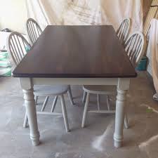 Painted With Rustoleum Spray Paint Stone Gray Minwax Stain Dark Walnut Diy Furniture Redo Diy Home Interior Diy Furniture