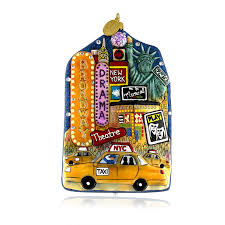 Broadway Ornament By Michael Storrings Available At Bergdorf Goodman Michael Storrings Nyc Ornament Christmas Tree Themes