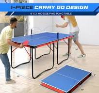 Foldable Table Tennis Table – Pyle USA