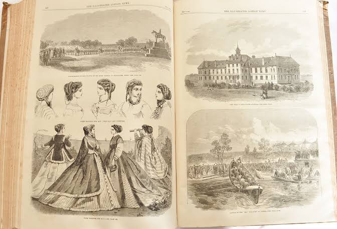 Old Newspapers 1866, The Illustrated London News - Past-India