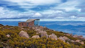 Mt Wellington Observation Deck With Views Of Hobart City Tasmania Hobart City Hobart Bing Backgrounds