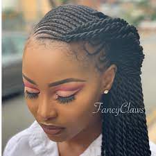 Hairstyle Done At Fancyclaws Please Contact Us For Bookings Prices Or Any Enquirers 0712093250 Addre African Braids Hairstyles Natural Hair Styles Hair Styles