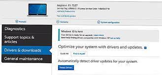 Download dell drivers · click this link to visit dell's drivers & downloads page. Descargue O Actualice Los Controladores De Dell Utilizando La Utilidad De Actualizacion De Dell Como