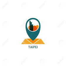 Map of taipei area hotels: Chinese Taipei Map City Pin Point Geolocation Modern Skyline Royalty Free Cliparts Vectors And Stock Illustration Image 98719330