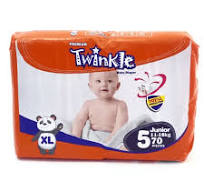 Twinkle diapers 4 maxi 7-14kg 76pcs - Amalena Online