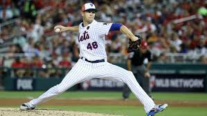 Jacob degrom does not know when he will pitch again, and the mets righthander could not be more excited about that. New York Mets Video Jacob Degrom Can T Escape Mike Trout In The All Star Game