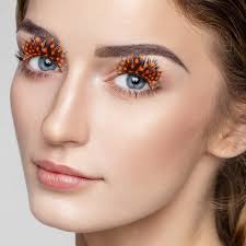 Amazon.com: Lurrose Halloween Feather Eyelashes 2 Pairs Long False Feather  Eye Lashes Exaggerated Stage Fake Eyelashes Extension for Halloween Dance  Rave Stage Costume : Beauty & Personal Care