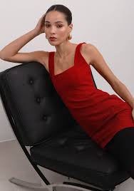 DORIS RED WINE DRESS