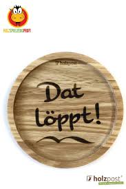 Untersetzer Dat Loppt In 2020 Bierdeckel Holz Bier