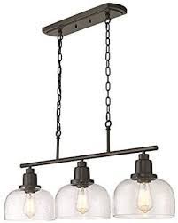 Amazon Com Eapudun 3 Light Kitchen Island Light 35 4 Farmhouse Chandelier For Dining Room Table Pendant Light Kitchen Island Lighting Dining Room Chandelier