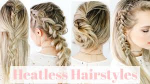 Hence here we are with best hairstyles for long straight hair. Heatless Hairstyles On Straight Hair Kayleymelissa Youtube