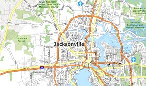 Jacksonville is centered on the banks of the st. Map Of Jacksonville Florida Gis Geography