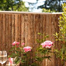 Rindenmatte Balkonverkleidung Bretagne Natur Sichtschutzmatten Balkonverkleidung Balkonverkleidung Holz