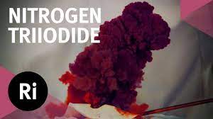 Slow Motion Contact Explosive Nitrogen Triiodide Youtube
