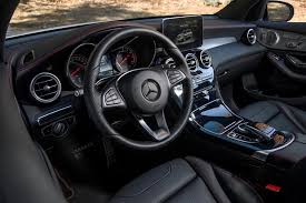 The second row of seating features a tablet integrated into the central console for optimum user convenience. 2017 Mercedes Amg Glc 43 Suv Interior Photos Carbuzz