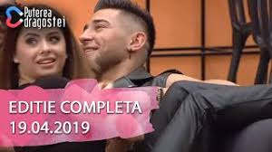 Un nou reality show în care 6 fete și 6 băieți ce nu se cunosc își caută. Puterea Dragostei 19 Aprilie 2019 Ep 131 Blogul Meu