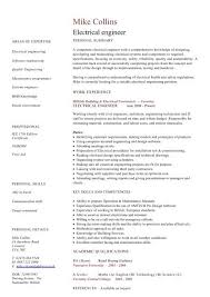 Cv templates find the perfect cv template. Electrical Engineer Cv Template Dayjob