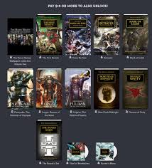 Maybe you would like to learn more about one of these? 40k The Horus Heresy Comes To Humble Bundle Bell Of Lost Souls