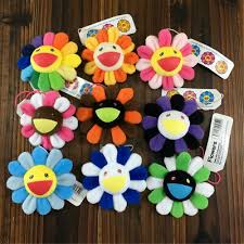 9x9cm Takashi Murakami Flower Rainbow Strap Pin Abzeichen Kaikai Kiki Brosche Ebay