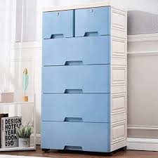 For more detailed instructions or assistance, purchase my closet organizer workbook with drawers. Amazon Com Huuh Plastic Storage Drawers Storage Cabinet With 6 Drawers Closet Drawers Tall Dresser Organizer For Clothes Playroom Bedroom Furniture Us Spot Blue Home Kitchen
