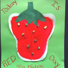 Pin By Katherine Farco On Alphabet Recognition Preschool Crafts Red Crafts Summer Crafts For Kids
