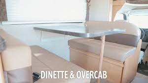These functions are normally used to convert a dinette area into an extra bed. Apollo Rv Usa Demo Video Winnebago Converting The Dinette Overcab For Sleeping Youtube