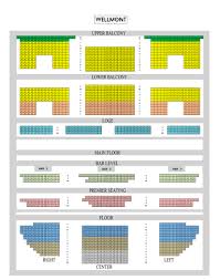 Updated Reserved Chart The Wellmont Theater
