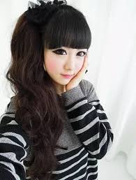 Elegant loose ponytail hairstyle with side swept bangs ponytail with bangs. 23 Creative Weave Ponytail Hairstyles With Bangs Sheideas
