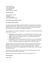 It could be described as direct to the point without any need to embellish content with emotion or sense urgency. Free Cover Letter Template Seek Career Advice