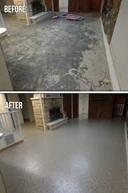 Flood Proof Basement Floor 1000 S Of Permanent Colorful Chip Combinations The Look Of Gra Quartz Flooring Concrete Basement Floors Basement Flooring Options
