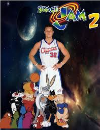 Blake had his arm out in from to block a swipe from lillard, he didn't extend the arm to push lillard out of the way. Space Jam 2 Everything Random