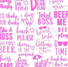 Download Glittered Koozies Summer Sayings Jane Summer Quotes Koozie Design Koozie Quotes