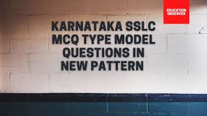 Kseeb.kar.nic.in 2021 model question paper with answer. Karnataka Sslc 2021 Mcq Model Question Papers For All Subjects