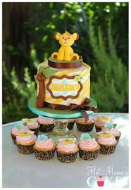 Simba Cake Lion King Birthday Party Ideas Lion King Cakes Lion King Birthday