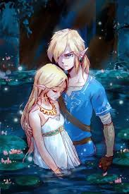Legend Of Zelda Breath Of The Wild Art Link And Princess Zelda Botw Jiaozichen081 Legend Of Zelda Breath Legend Of Zelda Zelda Art