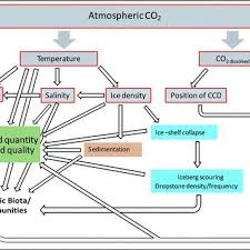 Flow Chart Of The Main Effects Climate Change Caused In The