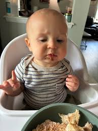 Is toast with butter okay for 6 month old? How do you cut it for them?