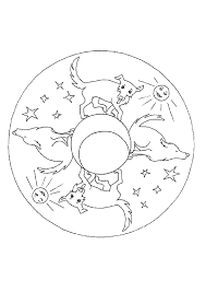 Check spelling or type a new query. Coloriage Mandala Loup Lune Sur Hugolescargot Com