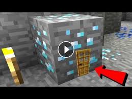 Some serious minecraft blueprints around here! Minecraft Diamond Ore House Mining Inside Diamonds