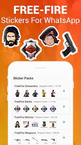 ¡descarga la pegatina gratis ahora mismo! Free Fire Stickers For Whatsapp Wastickerapps For Android Apk Download