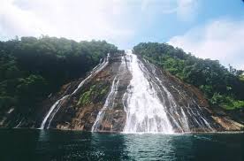 waterfall in mursala island sibolga north sumatra paradise island indonesia pulau