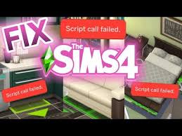 Simply disabling mods within the game's settings will not fix this issue, however. Sims 4 Script Call Failed Easy Fix 2021 Bed Counters Couch Doors Sinks December 2020 Update Youtube In 2021 Sims 4 Sims Sims 4 Beds