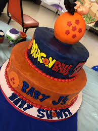 Pin By Stephanie Vega On Baby Shower Dragon Ball Z Baby Boy Shower Ball Birthday Birthday Party Themes