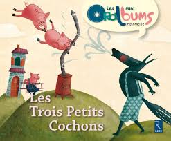 Les trois petits cochons - Maternelle - Ouvrage papier - Album