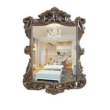 Diy vanity mirror for under $100. Makeup Mirror European Wall Hanging Makeup Mirror Retro Bathroom Vanit Ninthavenue Europe