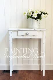 Painting Unfinished Wood Furniture Confessions Of A Serial Do It Yourselfer Unfinished Wood Furniture White Painted Furniture Furniture
