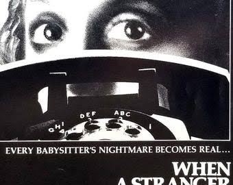 When a Stranger Calls-original Vintage Movie Poster for Fred Waltons Home  Invasion Thriller With Carol Kane, Charles Durning and Ron O'neal - Etsy