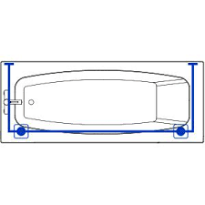 If the space is angled, choose a curved shower rod. Premier Shower Curtain Rod U Shaped Croydex