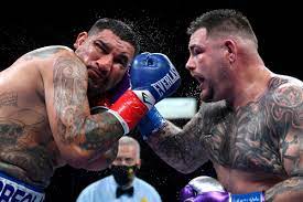 Andy ruiz jr's last fight took place against anthony joshua's on 7th dec 2019, in diriyah, saudi arabia. Sx Zcg0gfaecsm