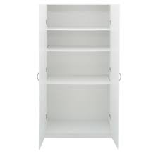 ( 0.0 ) out of 5 stars current price $80.99 $ 80. Closetmaid 71 75 In H X 36 In W X 18 625 In D Laminated 2 Door Raised Panel Storage Freestanding Cabinet In White 12316 The Home Depot Closetmaid Storage Raised Panel